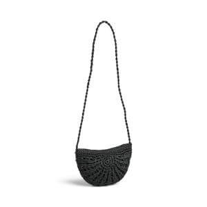 Pieces Lona Half Moon Crossbody Bag